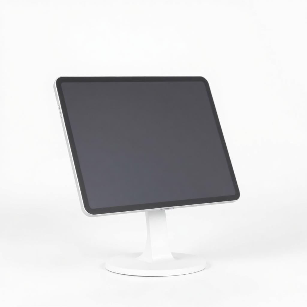 iPad con stand giratorio